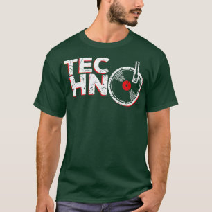 T-shirt Musique Techno