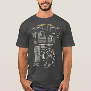 T-shirt Musique Théorie Cheat Musique Compositeur Musicie
