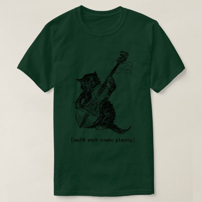 T-shirt Musique Yacht Rock Jouer (Design devant)