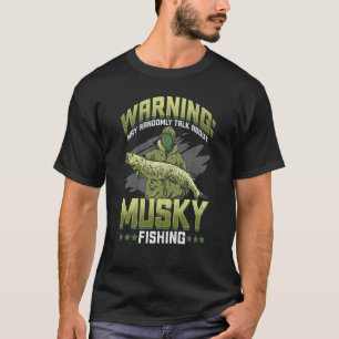 T-shirt Muskie Musky Muskellunge Poisson Muskie Fishing