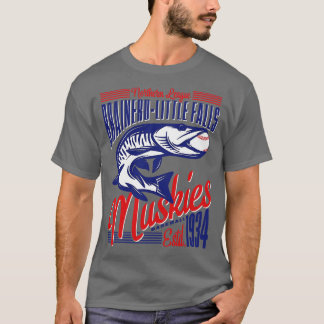 T-shirt Muskies de Little Falls