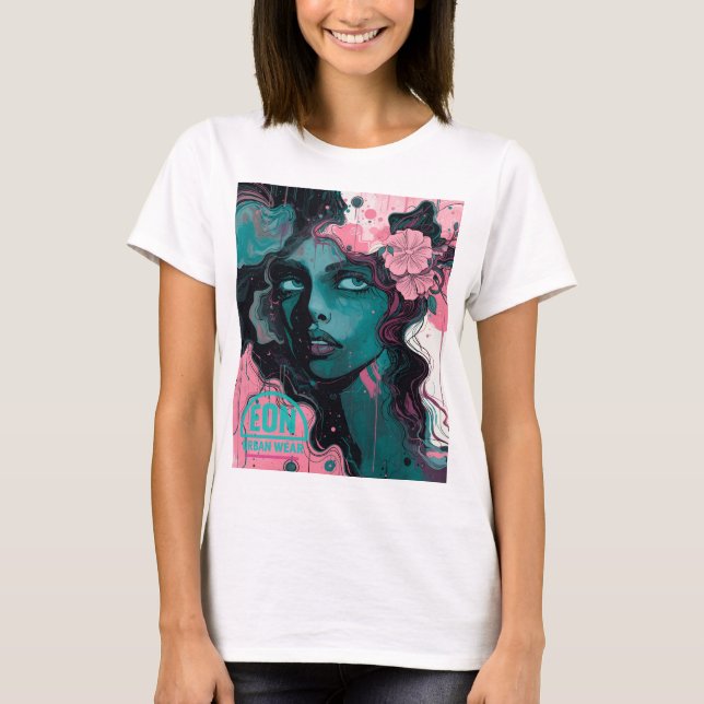 T-SHIRT MUSSA FLORAL (Devant)