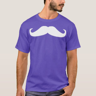 T-shirt Mustache Soft Mustache Shavial Classic TShir