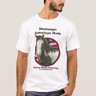 T-shirt Mustang : Américain fait
