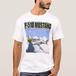 T-SHIRT MUSTANG DE P-51D