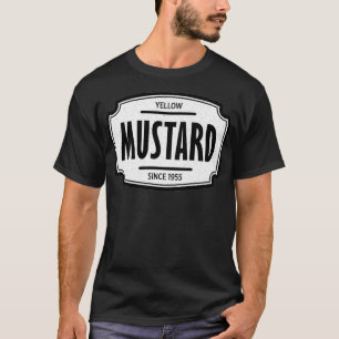 T-shirt Mustard Condiment Simple Easy Halloween Matching C