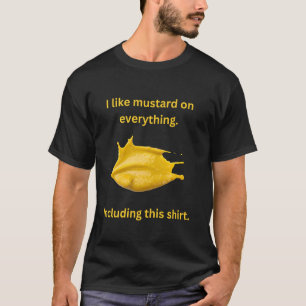 T-shirt Mustard Lover J'aime la moutarde sur Tout Amusant 
