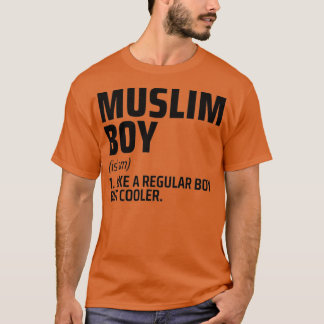 T-shirt musulman garçon art islamique citations 1