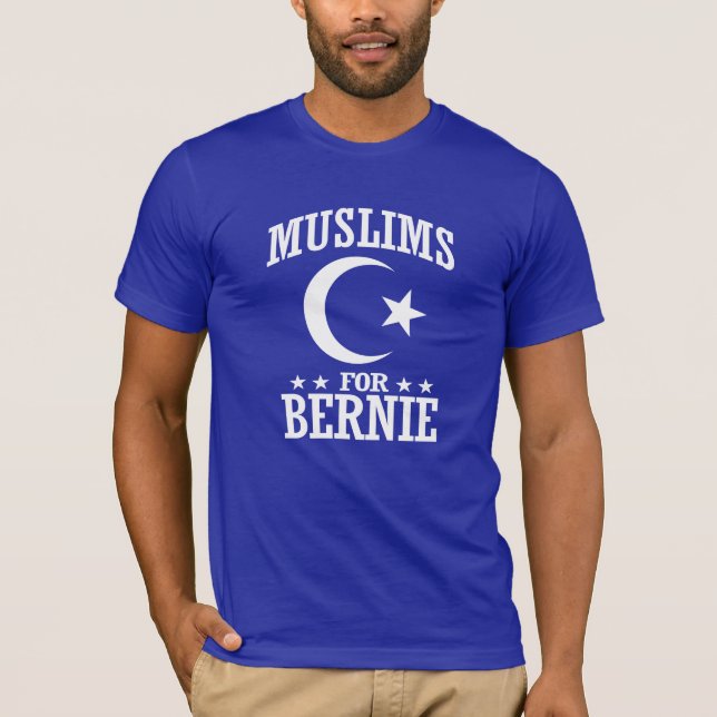 T-SHIRT MUSULMANS POUR DES PONCEUSES DE BERNIE (Devant)