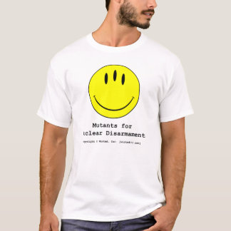 T-shirt Mutants pour le désarmement nucléaire