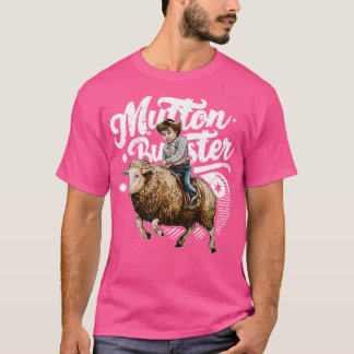 T-shirt Mutton Buster Mutton Busch Sheep Riding Texas Ro