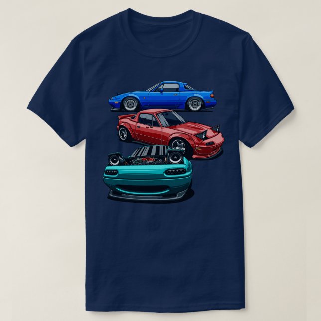T-shirt MX5 Miata NA (Design devant)