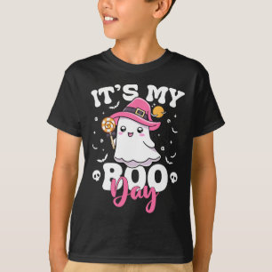 T-shirt My Boo Day mignon Halloween Anniversaire Fille Fan