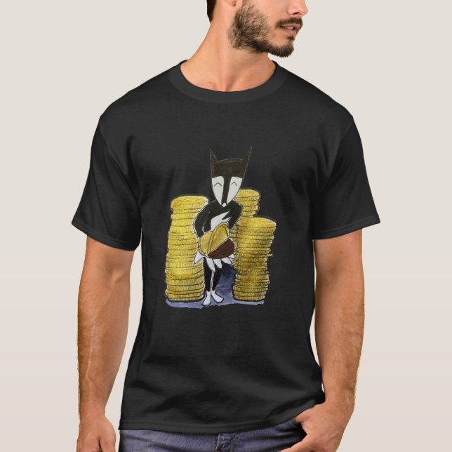 T-shirt My currency is only chocolate gold coins (Devant)