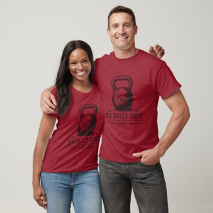 T-shirt My Daily Reset Lift Breathe Repeat Workout