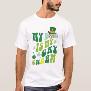 T-shirt My Dog Is My Lucky Charm St Patrick's Day Shamrock