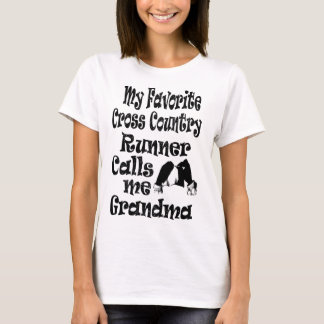 T-shirt My Favorite Cross Country Runner Calls Me 