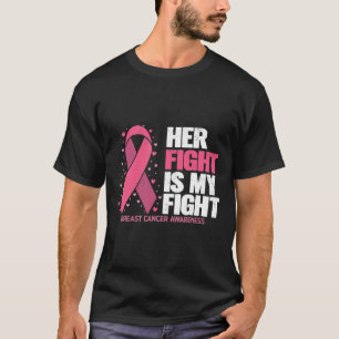 T-shirt My Fight Breast Cancer Awareness Fami
