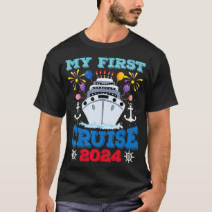 T-shirt My First Cruise 2024 Family Vacation Cruise Ship