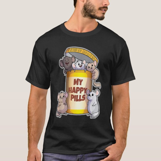 T-shirt My Happy Pills (Devant)
