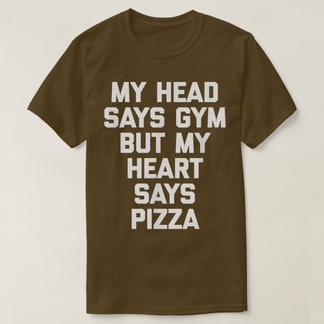 T-shirt My Head Says  (Design devant)