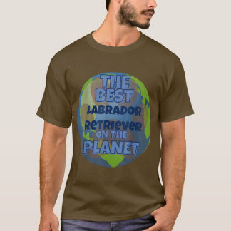 T-shirt My Labrador Retriever est le meilleur chien du mon