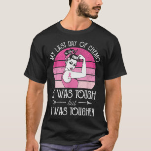 T-shirt My Last Day of Chemo Breast Cancer Chimiotherapy S
