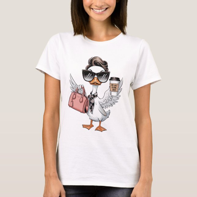 T-shirt My Last Flying Duck  (Devant)