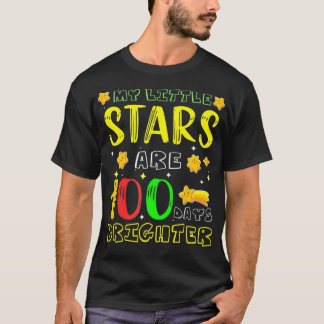 T-shirt My Little Star Are 100 Days Brighter Cute Idea For