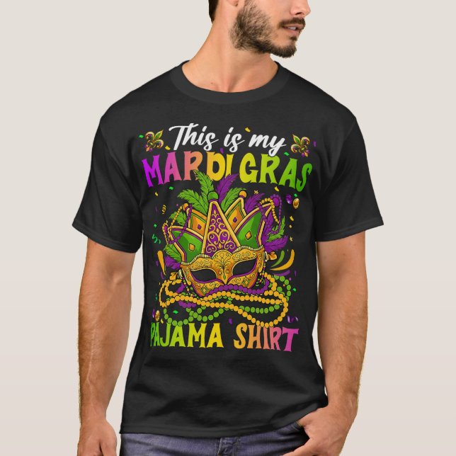 T-shirt My Mardi Gras Pajama Shirt (Devant)