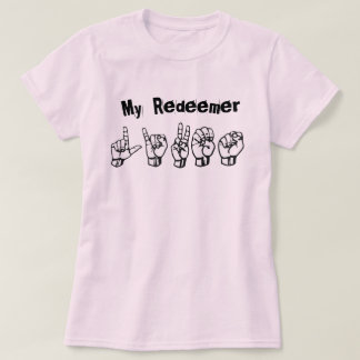 T-shirt My MER de discours Lives (ASL alphabet)