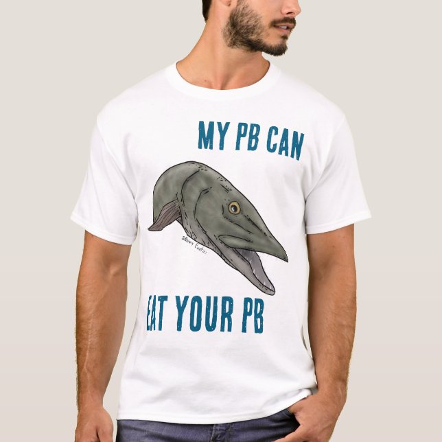 T-shirt “MY PB CAN EAT YOUR PB” Musky shirt (Devant)