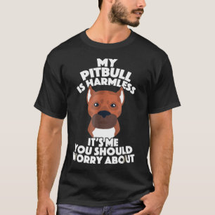 T-shirt My Pit Bull Est Une Secourt Et Un Support De Chien