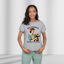 My Poodle pense que je suis Cool, vintage