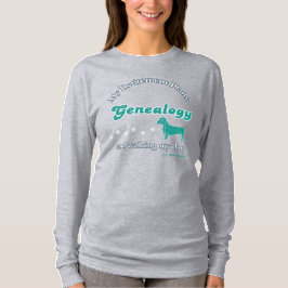 T-shirt My Retirement Plans: Genealogy & Dog Walking