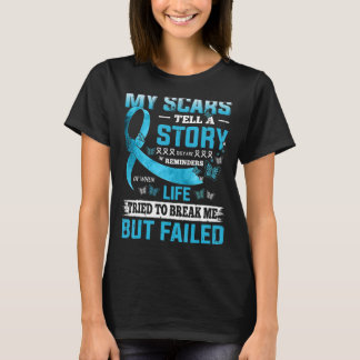 T-shirt My Scars Tell A Story DYSAUTONOMIA