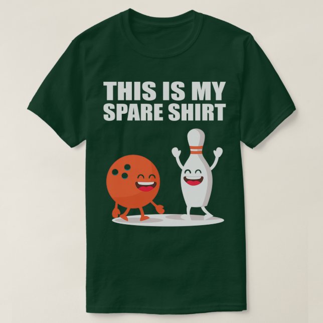T-shirt My Spare Funny Bowlingball Pins Bowler Coach Cadea (Design devant)