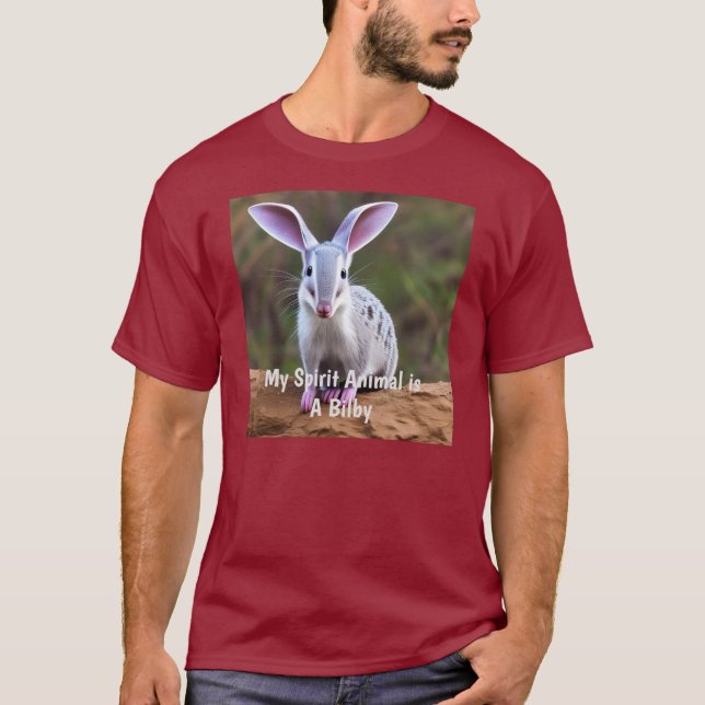 T-shirt My Spirit Animal est un Bilby (Devant)