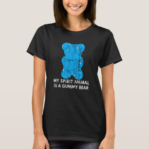 T-shirt My Spirit Animal Est Un Gummy Ours Fruity Candy Ho