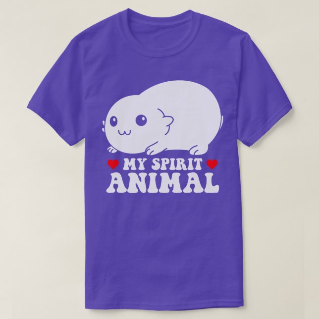 T-shirt My Spirit Animal Est Une Moopsie Amoureux De La Mo (Design devant)