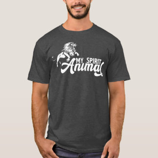 T-shirt My Spirit Animal Lions Faune Safari Aventure