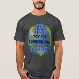 T-shirt My Toy Fo Terrier est le meilleur chien du monde