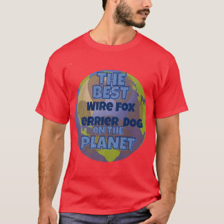 T-shirt My Wire Fo Terrier est le meilleur chien du monde