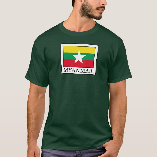 T-shirt Myanmar (Devant)