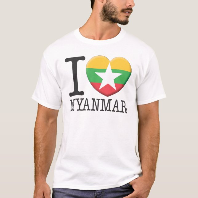 T-shirt Myanmar (Devant)