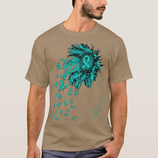 T-shirt Myasthenia Gravis Sensibilisation Sunflower ri