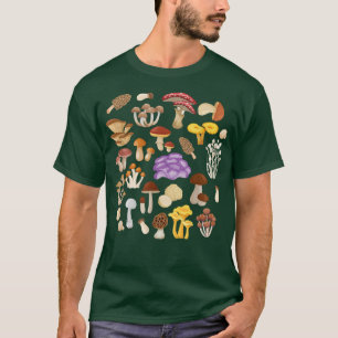 T-shirt Mycologie des champignons Champignons Forçage Whis