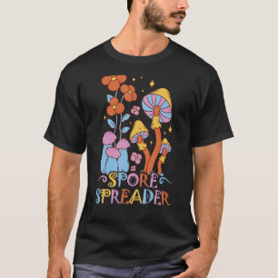 T-shirt Mycologie Du Spore De Champignons Et Ma Colorée