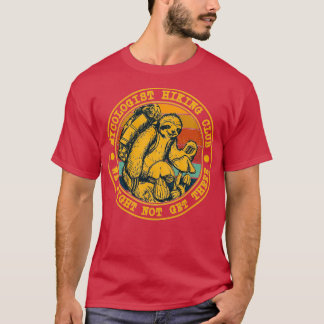 T-shirt Mycologiste Randonnée Club On Ne Peut Pas Y Arrive