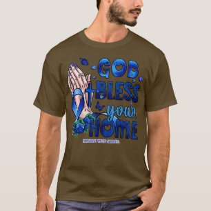T-shirt Myélite transverse Sensibilisation dieu bénisse fo